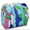 iscream Fun Print Cozy Silky Soft Fleece Lined Sleeping Bag and Pillow Set for Kids - Sharks Ahoy view 4