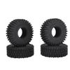 1.0 Tires-2.28in*0.94in Rc Crawling Tires All Terriain Large Tyre for 1/18 TRX4M 1/24 SCX24 AX24 FCX24 RC Crawler Axial RC Crawler Car -Tire Tread B view 1