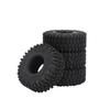 1.0 Tires-2.28in*0.94in Rc Crawling Tires All Terriain Large Tyre for 1/18 TRX4M 1/24 SCX24 AX24 FCX24 RC Crawler Axial RC Crawler Car -Tire Tread B view 4
