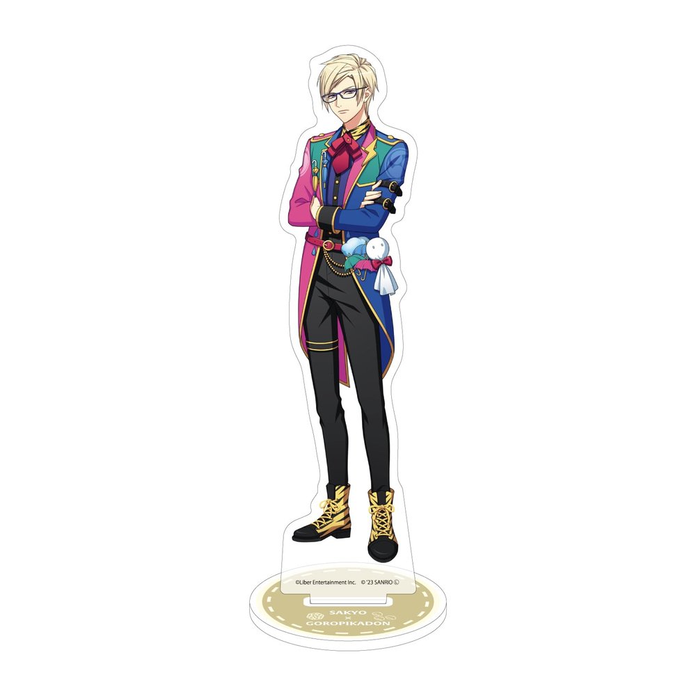 A3! x Sanrio Characters 29 Sakyo Furuichi x Golo Picadon [Official Illustration] Acrylic Stand