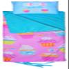 iscream Pretty Print Cozy Silky Soft Fleece Lined Sleeping Bag and Pillow Set for Kids - Cupcake Party view 2