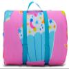 iscream Pretty Print Cozy Silky Soft Fleece Lined Sleeping Bag and Pillow Set for Kids - Cupcake Party view 3