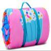 iscream Pretty Print Cozy Silky Soft Fleece Lined Sleeping Bag and Pillow Set for Kids - Cupcake Party view 4