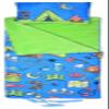iscream Fun Print Cozy Silky Soft Fleece Lined Sleeping Bag and Pillow Set for Kids - Camp Out view 2