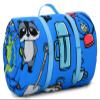 iscream Fun Print Cozy Silky Soft Fleece Lined Sleeping Bag and Pillow Set for Kids - Camp Out view 4