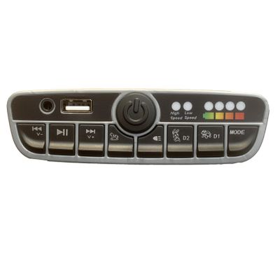 FULIHUAPOW ZCY2157M 12V Children's Electric Vehicle Central Control, with Music Playback, Power Supply, Forward and Backward Functions,Stroller Ride On Car Replacement Parts