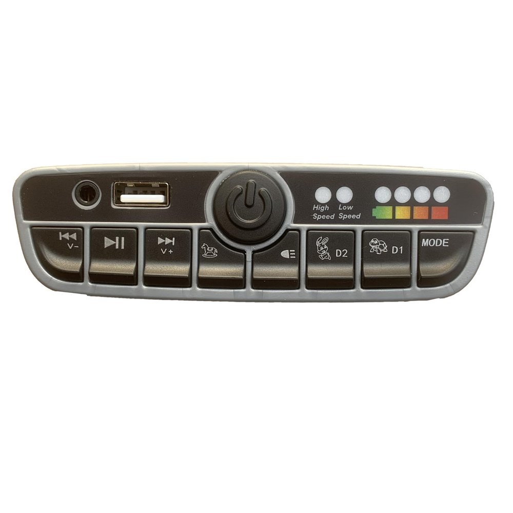 FULIHUAPOW ZCY2157M 12V Children's Electric Vehicle Central Control, with Music Playback, Power Supply, Forward and Backward Functions,Stroller Ride On Car Replacement Parts