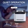 DSPDVWOW Automatic Card Dealer and Mixer, Card Shuffler, 360 Rotating Card Dealer, Rotating Card Output Machine with 4 Wireless Card Dealer Buttons,Black view 3