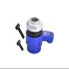 7075 Aluminum Alloy 21T Servo Saver Set Horn with Built-in Spring for Arrma 1/18 Granite GROM MEGA 380 Brushed 4X4 Monster Truck ARA2102 Upgrade Parts - Blue view 1