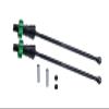 4140 Medium Carbon Steel Front Or Rear Driveshaft with 7075 Aluminum Alloy Hex for Traxxas 1:5 X Maxx 8S 77086-4 / X Maxx Ultimate 8S 77097-4/1:6 Sand Car 8S 109076-4 Upgrades - Green view 1