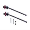4140 Medium Carbon Steel Front Or Rear Driveshaft with 7075 Alloy Hex for Traxxas 1:5 XRT 8S 78086-4 / XRT Ultimate 8S 78097-4 / X Maxx Ultimate 8S 77097-4 / X Maxx 8S WideMAXX #7895 Upgrades - Red view 1