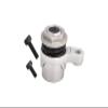 7075 Aluminum Alloy 21T Servo Saver Set Horn with Built-in Spring for Arrma 1/18 Granite GROM MEGA 380 Brushed 4X4 Monster Truck ARA2102 Upgrade Parts - Silver view 1