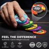 HEITOK Poker Chips Set with Denominations, 300pcs 11.5g Professional Numbered Chips with Aluminum Case Includes 5 Dice & 2 Decks of Pokers for Texas Hold'em view 4