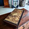 19" inch Backgammon Sets for Adults X Large Wooden Game Board World Map Handmade Game Sets and Checkers Gift idea for Dad, Husband, Birthdays view 1