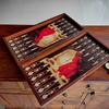 19"-inch Backgammon Sets for Adults X Large Wood Game Board Handmade Game Sets and Checkers - Gift idea for Dad, Husband, Birthday, Anniversary view 3