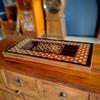 19" inch Backgammon Set for Adults X Large Wooden Game Board Handmade Game Sets and Checkers - Gift idea for Dad, Husband, Birthdays, Anniversary view 2