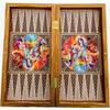19" inch Backgammon Sets for Adults X Large Wooden Game Board Handmade Game Sets and Checkers Gift idea for Dad, Husband, Birthdays view 4