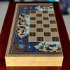 19" inch Backgammon Sets for Adults X Large Wooden Game Board Handmade Game Sets and Checkers - Gift idea for Dad, Husband, Birthdays, Anniversary view 2