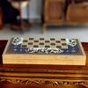 19" inch Backgammon Sets for Adults X Large Wooden Game Board Handmade Game Sets and Checkers - Gift idea for Dad, Husband, Birthdays, Anniversary view 4
