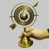 Arrow Armillary Desk Rotating Celestial Globe with Stand, 10" Inch, Brass Finish for office and home view 3