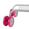 Idena 40250 Shopping Trolley, Pink/Silver view 3