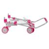 Idena 40250 Shopping Trolley, Pink/Silver view 4