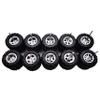 5 Set 1/64 Off Road Wheels and Tires Set, 1 64 Scale Wheels Large Trucks Off-Road Modified Tire with 5 Styles Rims(Tire Diameter 0.68in/17.2mm) (Silver Plated) view 1