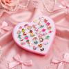 PASEMM 36pcs Little Girl Jewel Rings, Adjustable Unicorn Rings Toys, No Duplication Kids Play Ring in Box,Dress Up for 4-12 Year Old Girls, Birthday Christmas Valentine's Day Holiday Gifts view 2
