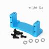 1/10 RC Car Servo Mount Base Holder for Tamiya TT-02 54977, Aluminum Alloy Replacement Parts view 2