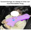HOUKIG Car Seat Belt Cover Stocking Stuffers Cute Toy Rabbit Safety Seatbelt Shoulder Pad Auto Accessory Neck Cushion Protector Seatbelt Shoulder Protector Sleeping Pillow Nice Gift (Bear) view 3