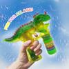 Upgraded Dinosaur Bubble Gun  Leak-Free Automatic Bubble Blower & Maker for Toddlers & Kids | Dino Activity Book with Reusable Stickers | Ready to Play  Includes Batteries & Bubble Solution view 4