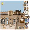 Story Time Felts Good Samaritan Bible Felt Board Figures New Testament Flannel (Figures & Background) view 1