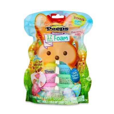 Peeps 12pk Marshmallow Scented Easter Activy Packs (Marshmallow Scented Foam)