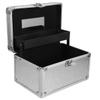 BESTOYARD Mahjong Box - Portable Aluminium Alloy Storage Case for Mahjong Tiles Design with Rotating Buckle Ideal for Family Games and Health Supplies view 1