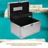 BESTOYARD Mahjong Box - Portable Aluminium Alloy Storage Case for Mahjong Tiles Design with Rotating Buckle Ideal for Family Games and Health Supplies view 4