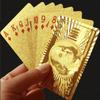 2 Decks - Gold Diamond Playing Cards - Durable and Waterproof, Perfect for Magic, Poker, Parties and Special Occasions. Ideal for Memorable Gifts ($100 Bill Theme) view 3
