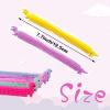 40 PCS Stretchy Fidget Toy,Colorful Stretchy Strings Fidget Toy,Sensory Stress Fidget Toys for Kids and Adults Relaxing,Goodie Bag Fillers,Party Favor view 2