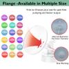 2pcs 15mm Flange Compatible with Spectra S1 S2 9 Plus Synergy Gold Ameda MYA Motif Luna Breast Pump, Replacement to Spectra Pump Parts, Breast Pump Shields 15mm Replace S1 S2 Parts view 3