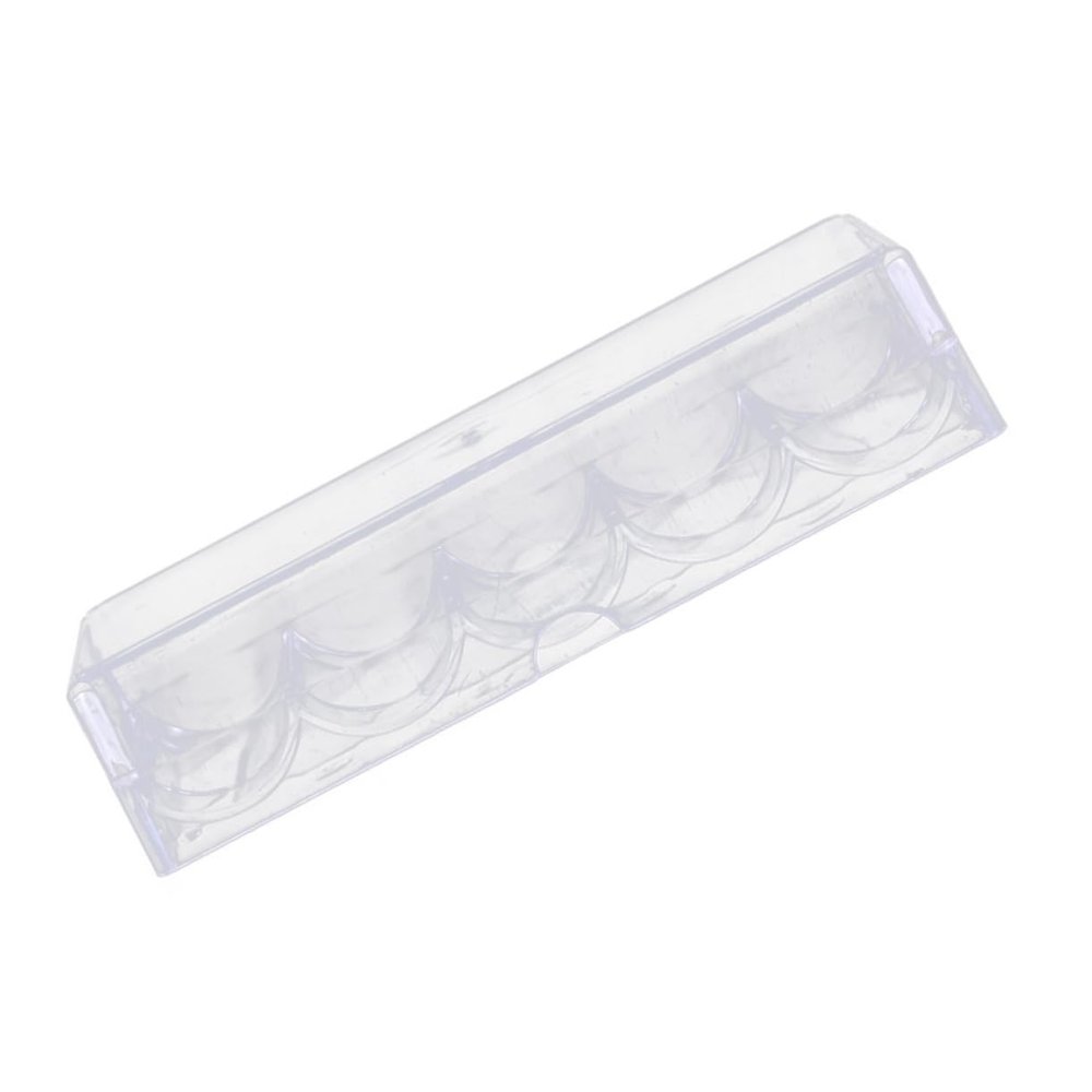 Mikinona Creative Poker Chips Organizer Transparent Acrylic Storage Box with Lid for Chips Game and Parties Space-Saving Design to Keep Your Poker Tidy and Protected