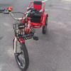 Dual Seats Children's tricycles,Toddler Tricycle for 3-9 Years Old,Mobility Pedal Bike with disc Brake,Outdoor Cruiser Bike Trike for Traveling and Shopping,Folding Tandem Tricycle view 4
