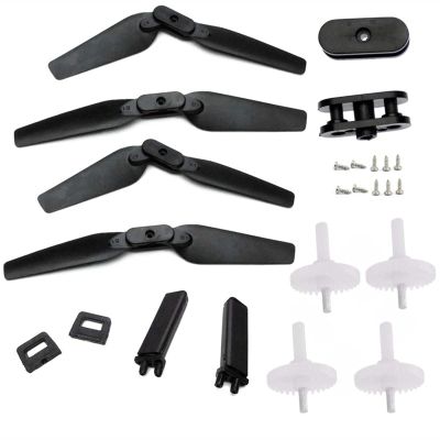 VERBANA E58 RC Drone Quadcopter Propeller Blade Landing Gear Crash Pack Kits for E58 RC Drone Quadcopter Spare Part
