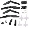 VERBANA E58 RC Drone Quadcopter Propeller Blade Landing Gear Crash Pack Kits for E58 RC Drone Quadcopter Spare Part view 1