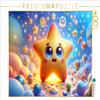 CALVENDO Puzzle Rainbow Cloud: The Colorful Star | 1000 Pieces Size 25" x 19" view 1