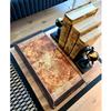 19-inch X Large Antique Backgammon Sets for Adults World Map Wooden Game Board Handmade Game Sets Gift idea for Dad, Anniversary, Birthdays view 2