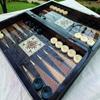 19"-in Luxury Backgammon Board Set for Adults X Large Wooden Game Board Handmade Game Sets and Pieces - Gift idea for Dad, Husband view 3
