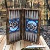 19"-inch Luxury Backgammon Sets for Adults X Large Wood Game Board Handmade Game Sets and Checkers - Gift idea for Dad, Husband, Birthday view 4
