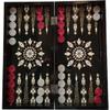 19"-inch Unique Backgammon Sets for Adults X Large Wood Game Board Handmade Game Sets and Checkers Decorative Gift idea for Dad, Husband, Birthday view 1