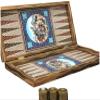 19"-inch Persian Backgammon Board Chess Set for Adults X Large Wooden Game Board Handmade Game Sets and Pieces - Gift idea for Dad, Husband, Birthdays view 3