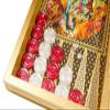 19"-inch Persian Backgammon Board Chess Set for Adults X Large Wooden Game Board Handmade Game Sets and Checkers - Gift idea for Dad, Husband, Birthdays view 3