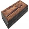 19"-inch Antique Backgammon Board Chess Set for Adults X Large Wooden Game Board Handmade Game Sets and Checkers - Gift idea for Dad, Husband, Anniversary view 1